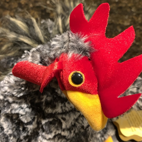 Folkmanis puppet barred red rooster puppet - Picture 5 of 5